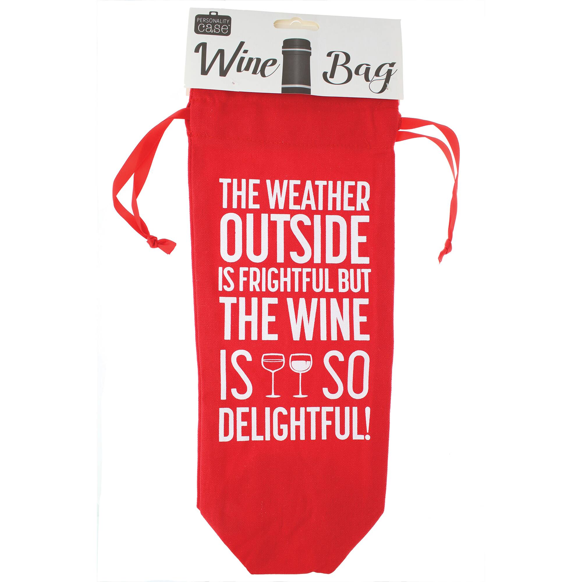 Personality Case™ Red Delightful Wine Bag